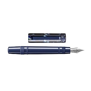 Tibaldi Perfecta Stonewash Blue Denim Fountain pen