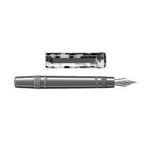 Tibaldi Perfecta Stonewash Grey Denim Fountain pen