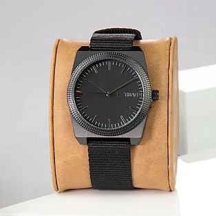 Tibaldi Men's Black 39mm Quartz Montre