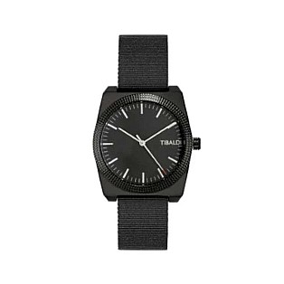 Tibaldi Men's Black 39mm Quartz Montre