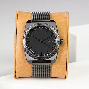 Tibaldi Men's Black PVD 39mm Quartz Relógio