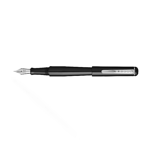 Tom Hessin Charles Collection Birmingham Noir Füllfederhalter
