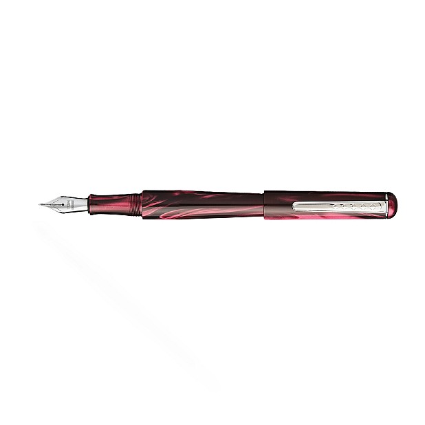 Tom Hessin Charles Collection Castle Claret Füllfederhalter
