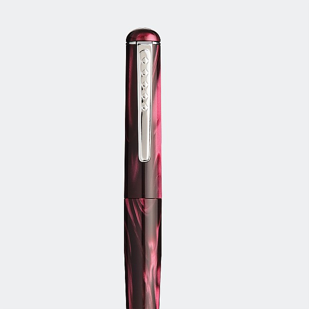 Tom Hessin Charles Collection Castle Claret Füllfederhalter