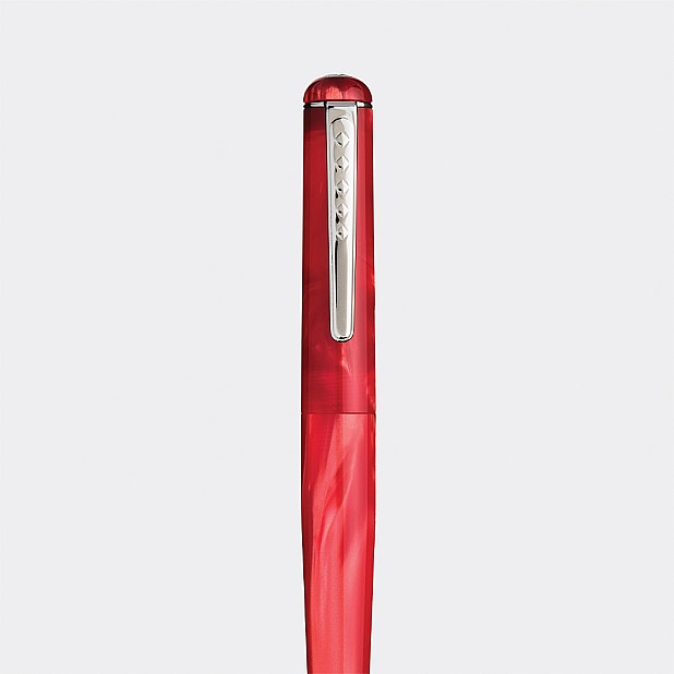 Tom Hessin Charles Collection Exhibition Red Füllfederhalter