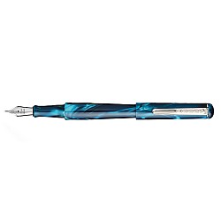 Tom Hessin Charles Collection Thames Blue Fountain pen