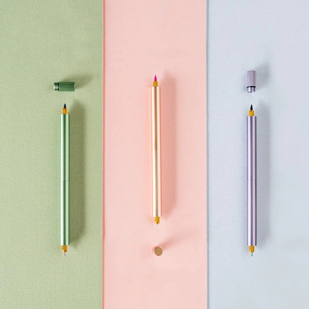 Tom's Studio Lumos Pro Sage Double-Tip Fineliner