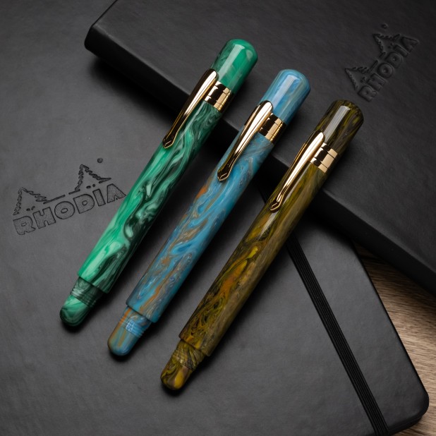 Taccia Covenant Stylo plume Bourdon Jaspe