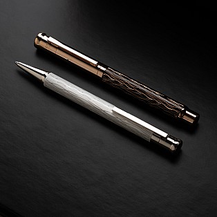 Otto Hutt Design 04 Wave Black Rose Gold Pióro Wieczne  Otto Hutt Design 04 Wave Black Rose Gold Pióro Wieczne