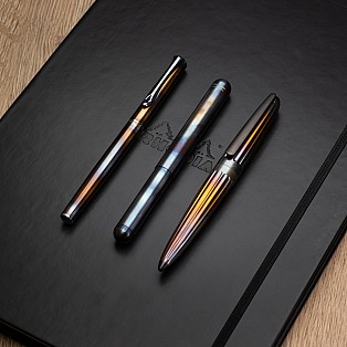 Diplomat Aero Flame Fountain pen