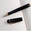 Ulpia Parix Ebonite Absolute Black GT Fountain pen