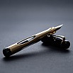 Ulpia Parix Ebonite Black and Brass Mira GT Fountain pen