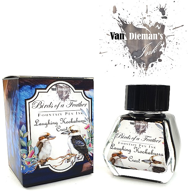 Van Dieman's Birds Of A Feather - Laughing Kookaburra Crest 30ml Tintenflasche