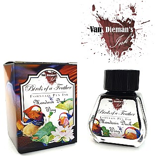 Van Dieman's Birds Of A Feather - Mandarin Duck Wing 30ml Frasco de tinta