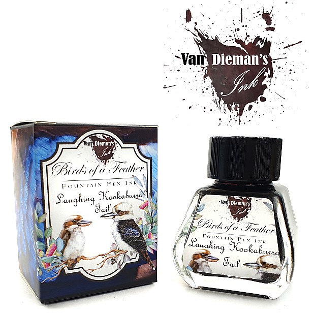 Van Dieman's Birds Of A Feather - Laughing Kookaburra Tail 30ml Frasco de tinta