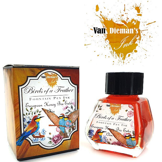 Van Dieman's Birds Of A Feather - European Honey Bee Eater Chin 30ml Ink Bottle