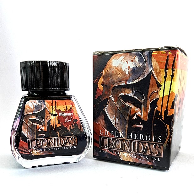 Van Dieman's Greek Heroes - Leonidas Shimmering 30ml Bouteille d'encre