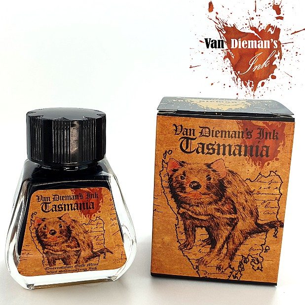 Van Dieman's Tasmania - Queenstown Gold Mine Shimmering 30ml Inktpot