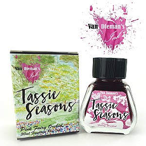 Van Dieman's Tassie Seasons - Pink Fairy Orchid 30ml Inktpot