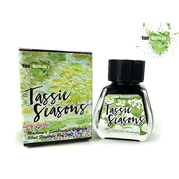 Van Dieman's Tassie Seasons - Macleay's Swallowtail Butterfly 30ml Frasco de tinta