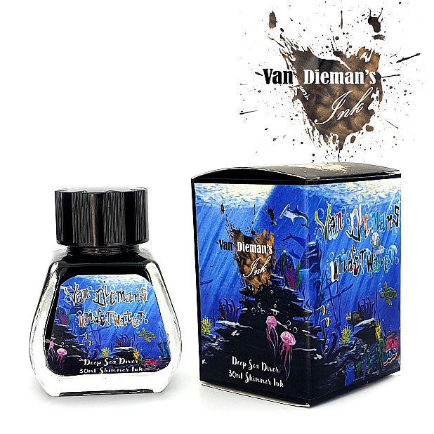 Van Dieman's Underwater - Deep Sea Diver Shimmering 30ml Bouteille d'encre