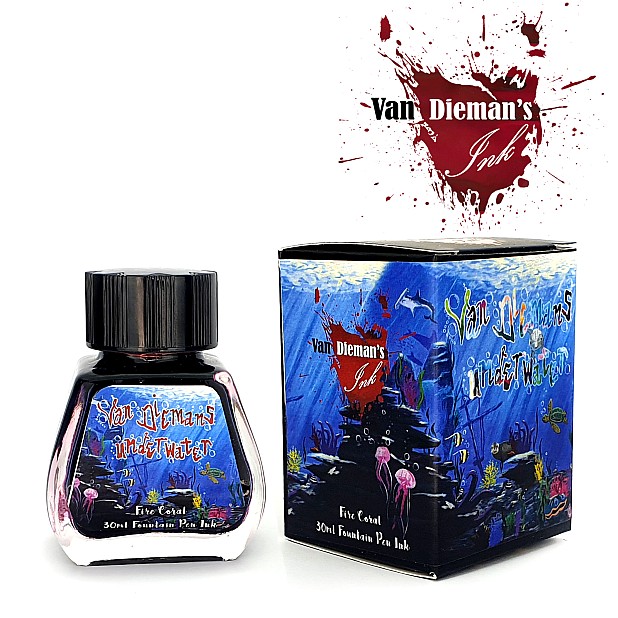 Van Dieman's Underwater - Fire Coral 30ml Inktpot