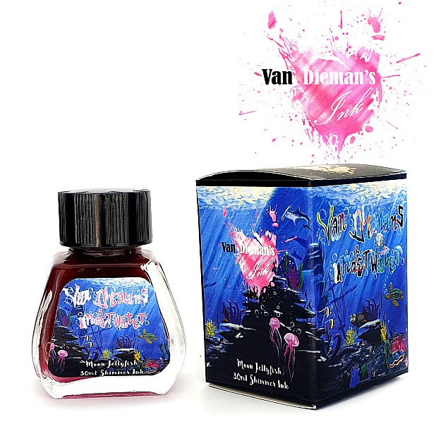 Van Dieman's Underwater - Moon Jellyfish Shimmering 30ml Bläck flaska