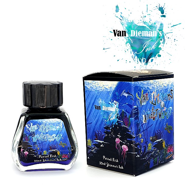 Van Dieman's Underwater - Parrot Fish Shimmering 30ml Inktpot