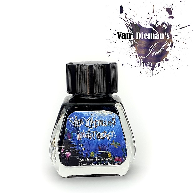 Van Dieman's Underwater - Sunken Treasure Shimmering 30ml Bläck flaska