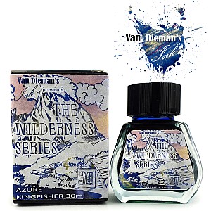 Van Dieman's Wilderness - Azure Kingfisher Shimmering 30ml Inktpot