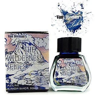 Van Dieman's Wilderness - Azure Kingfisher Shimmering 30ml Inktpot