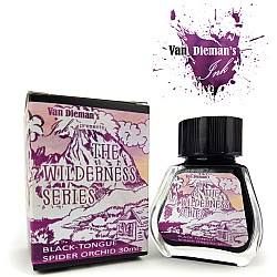Van Dieman's Wilderness - Black-Tongue Spider Orchid 30ml Ink Bottle