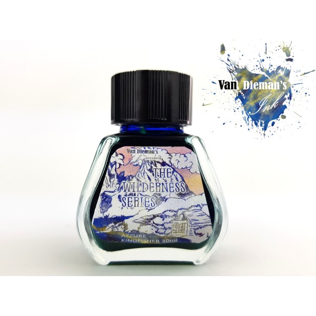 Van Dieman's Wilderness - Azure Kingfisher Shimmering 30ml Inktpot