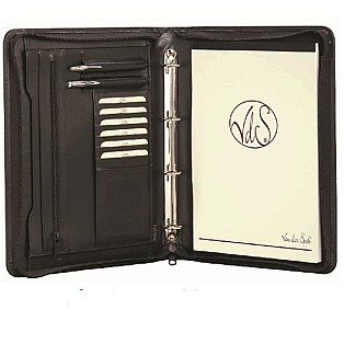 Van der Spek Economy 2041 A4 Writing Case (Brown/Black)