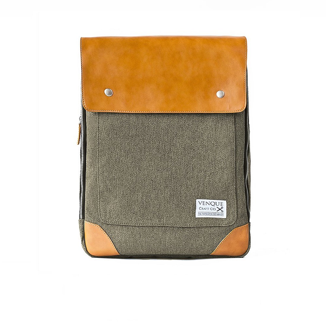 Venque Flatsquare Brown Backpack