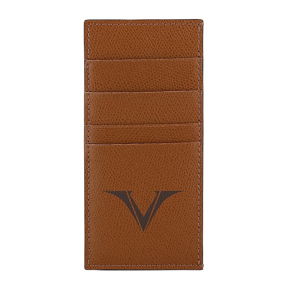 Visconti VSCT Credit Card Holder Cognac
