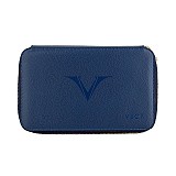 Visconti VSCT 12 Pen Leather Pen Case Blue