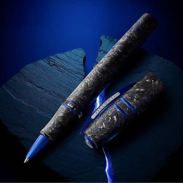 Visconti Homo Sapiens Carbon Moiré LE Rollerball
