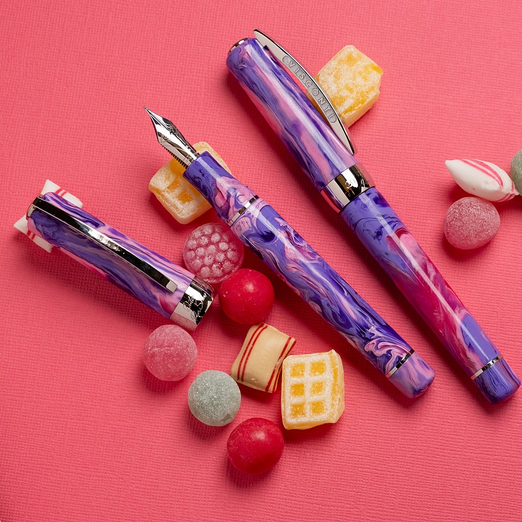 Visconti Voyager Dutch Pen Show 2024 Sugar Rush Edition Fountain pen