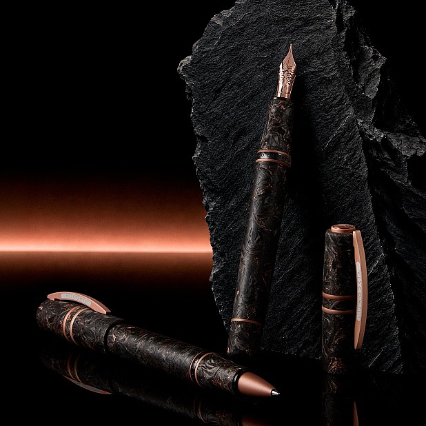 Visconti Homo Sapiens Carbon Rose LE Rollerball