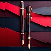 Visconti Homo Sapiens Legacy Blue and Red Celluloid LE Vulpen