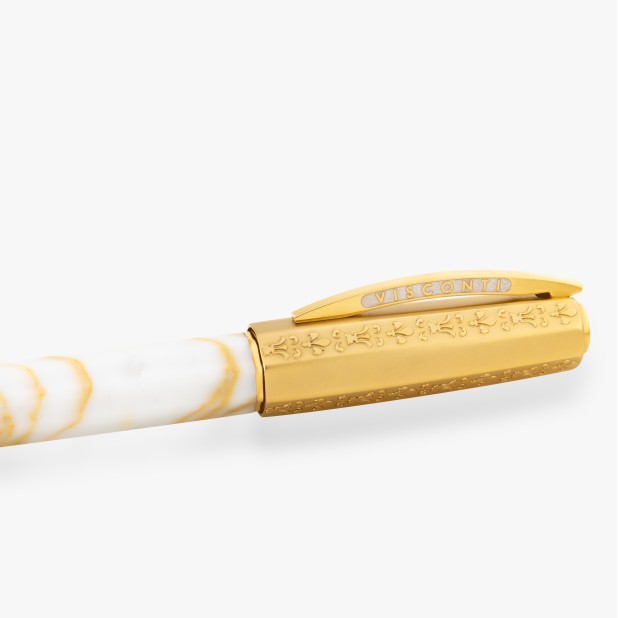 Visconti Il Magnifico Calacatta Gold Marble Limited Edition Füllfederhalter