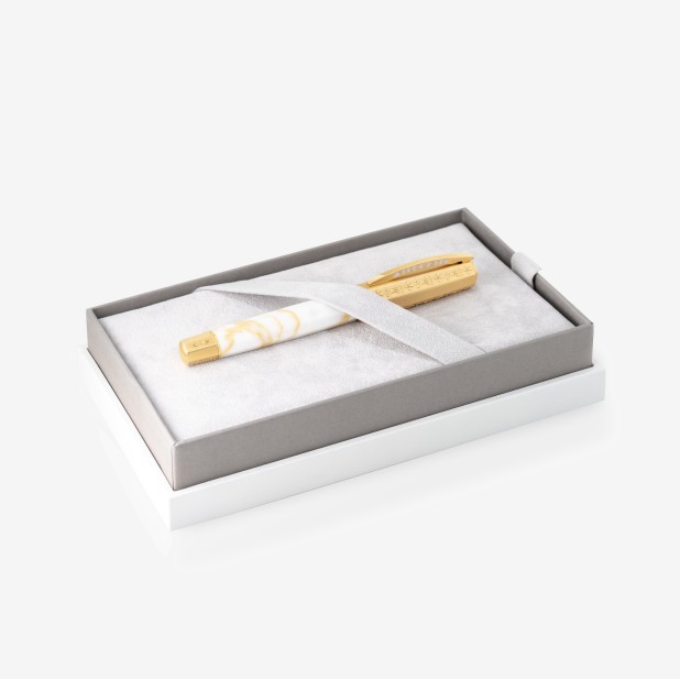 Visconti Il Magnifico Calacatta Gold Marble Limited Edition Füllfederhalter