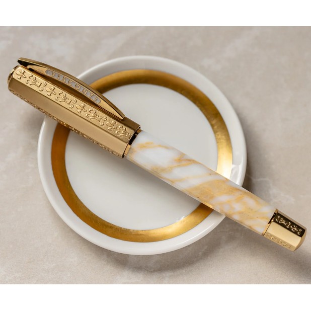 Visconti Il Magnifico Calacatta Gold Marble Limited Edition Füllfederhalter