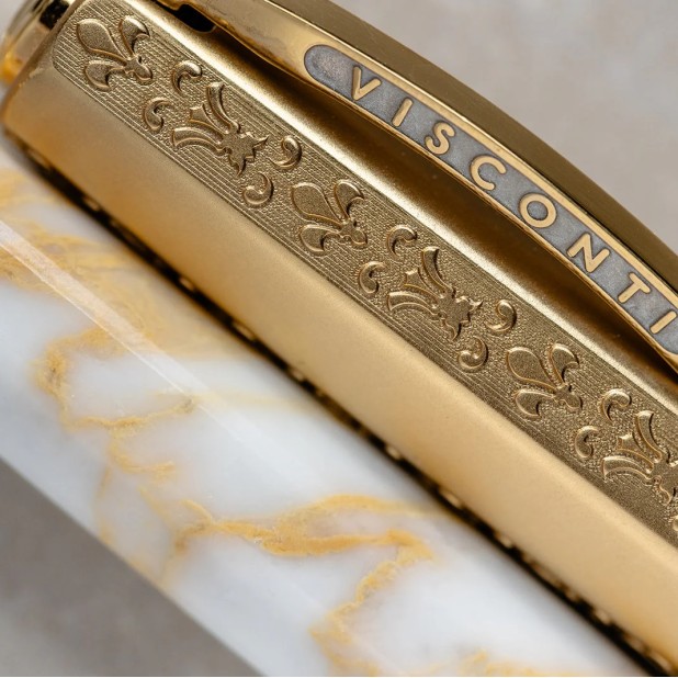Visconti Il Magnifico Calacatta Gold Marble Limited Edition Füllfederhalter