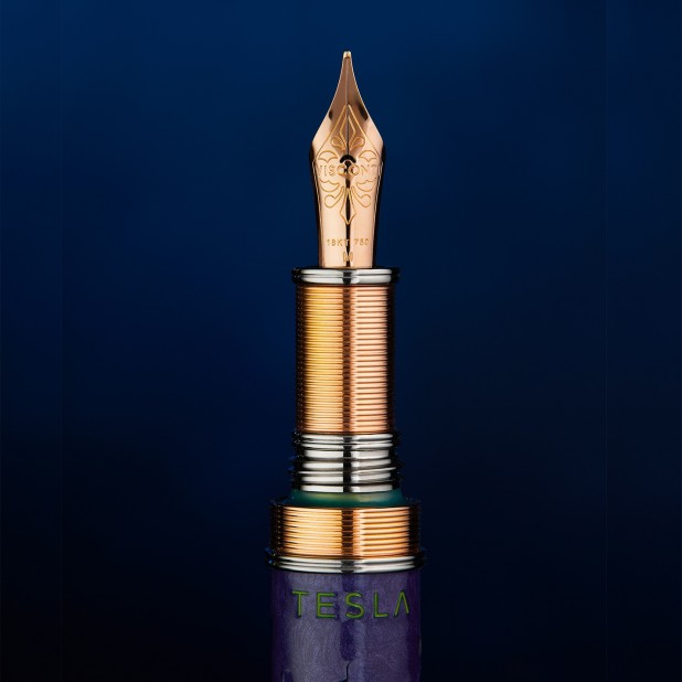 Visconti Nikola Tesla Limited Edition Caneta de Tinta Permanente
