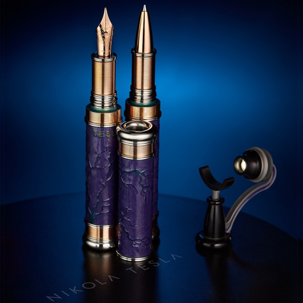 Visconti Nikola Tesla Limited Edition Caneta de Tinta Permanente