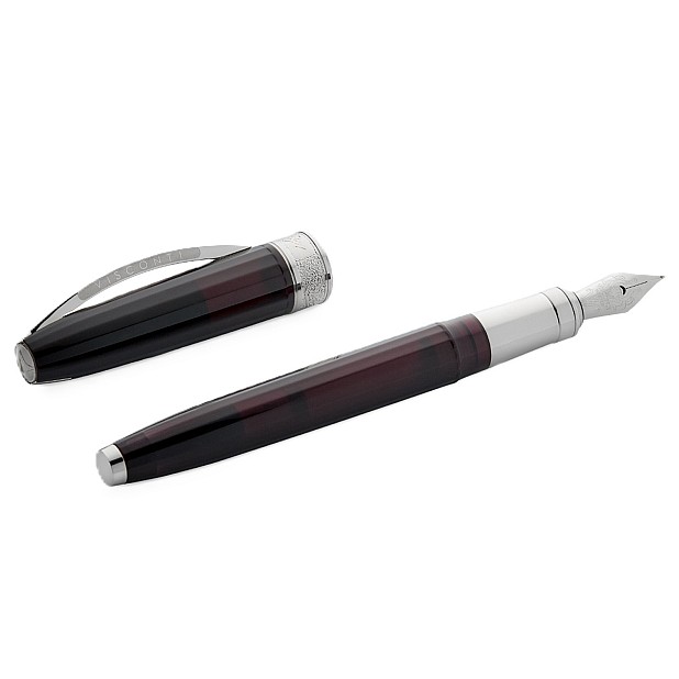 Visconti Michelangelo Translucent Black Vulpen
