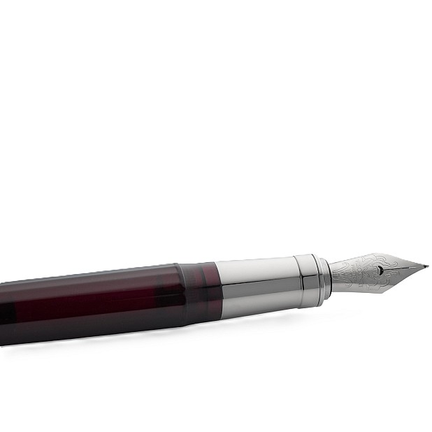 Visconti Michelangelo Translucent Black Vulpen