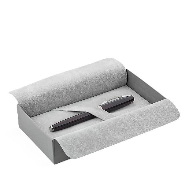 Visconti Michelangelo Translucent Black Vulpen